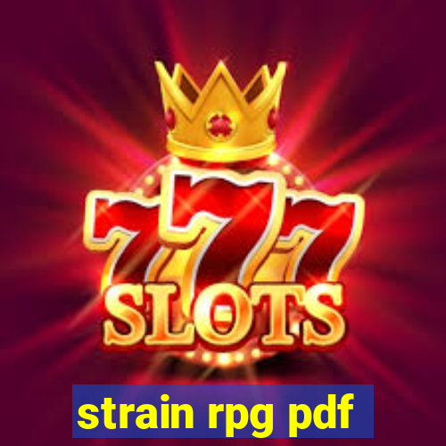 strain rpg pdf